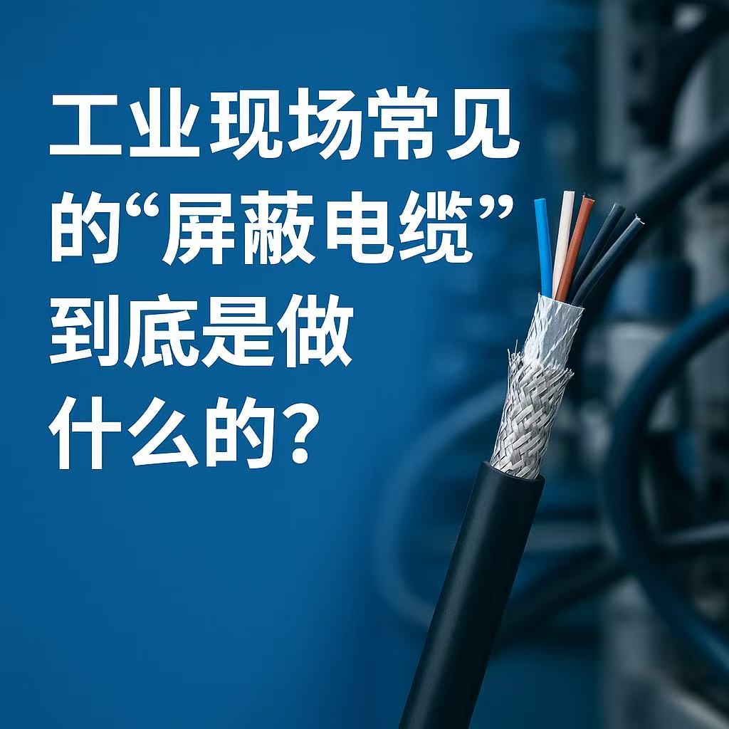 工业现场常见的“屏蔽电缆”到底是做什么的？