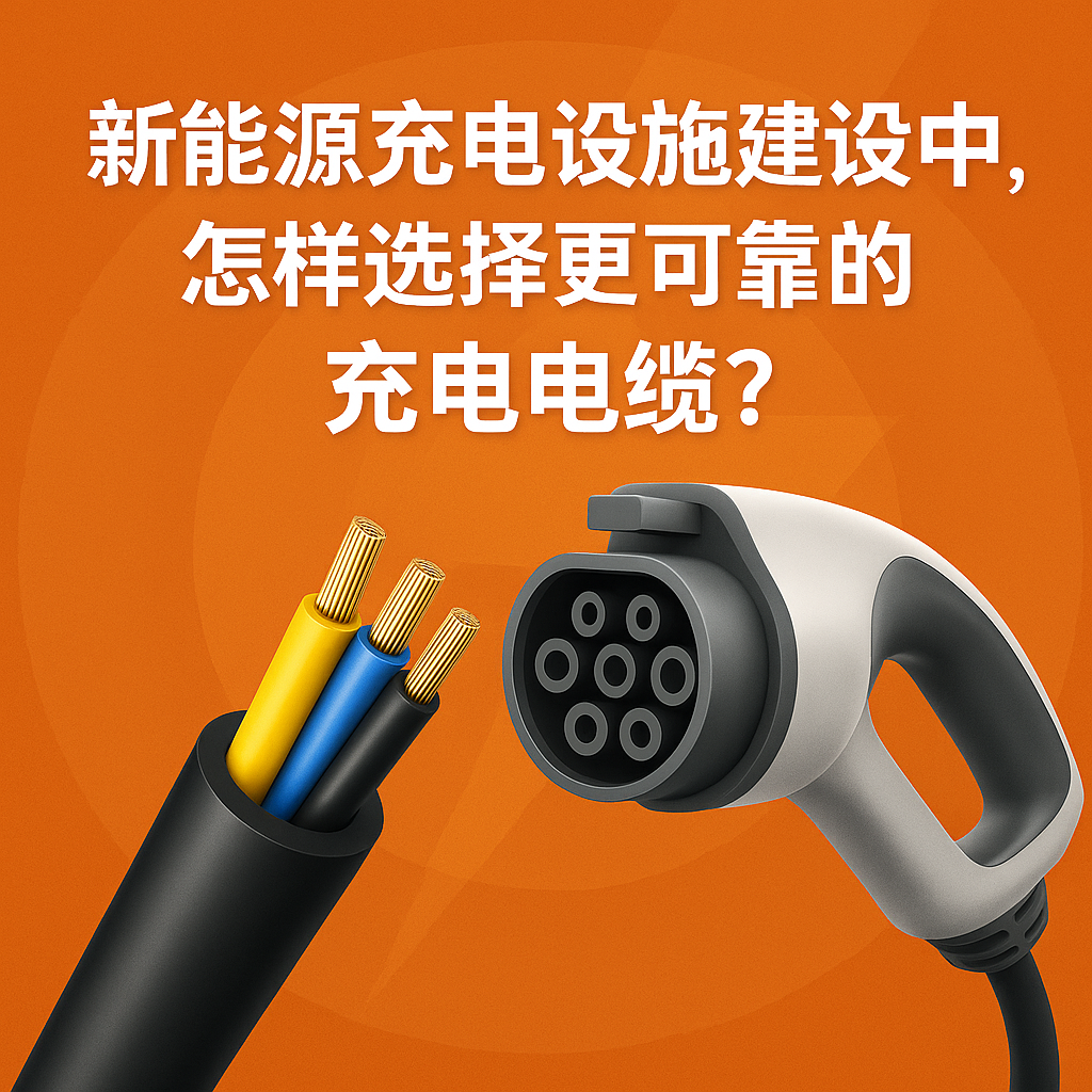 新能源充电设施建设中，怎么选择更靠得住的充电电缆？