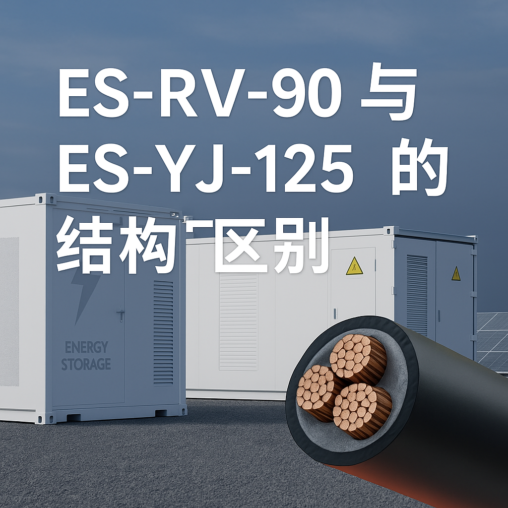 ES-RV-90 和 ES-YJ-125 的结构有什么区别？
