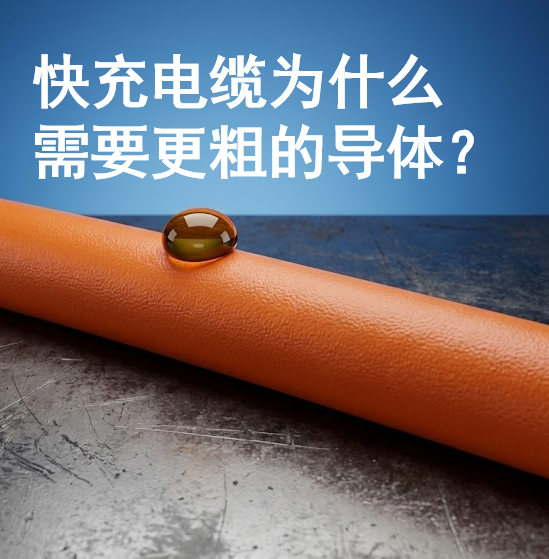 快充电缆为什么必要更粗的导体？揭秘新能源汽车充电的“热”知识